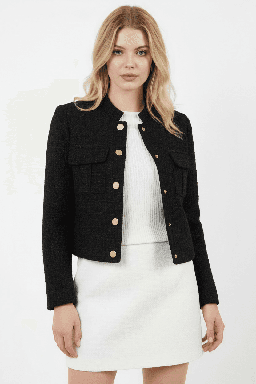 Black Tweed Jacket