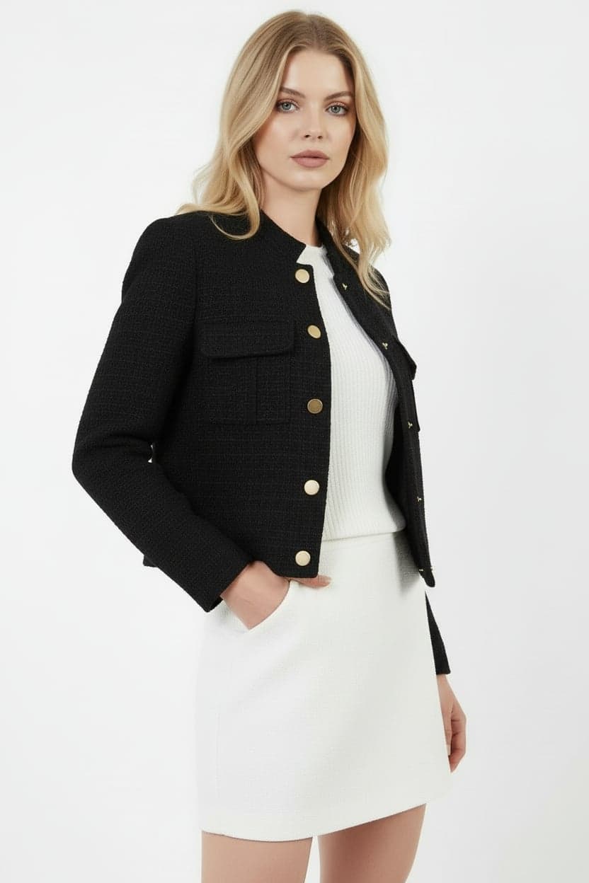 Black Tweed Jacket