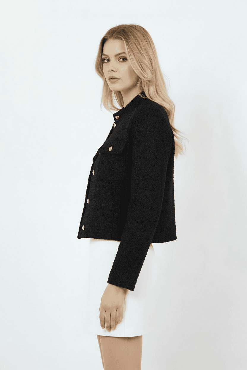 Black Tweed Jacket