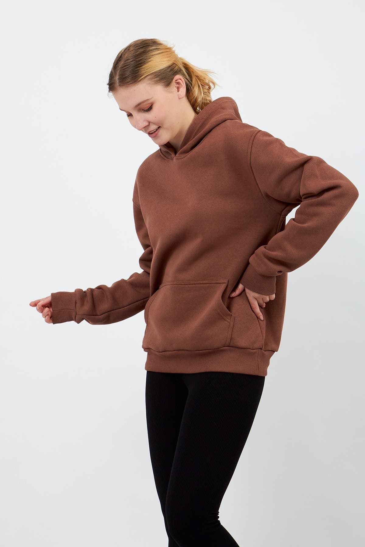 Brown Hoodie