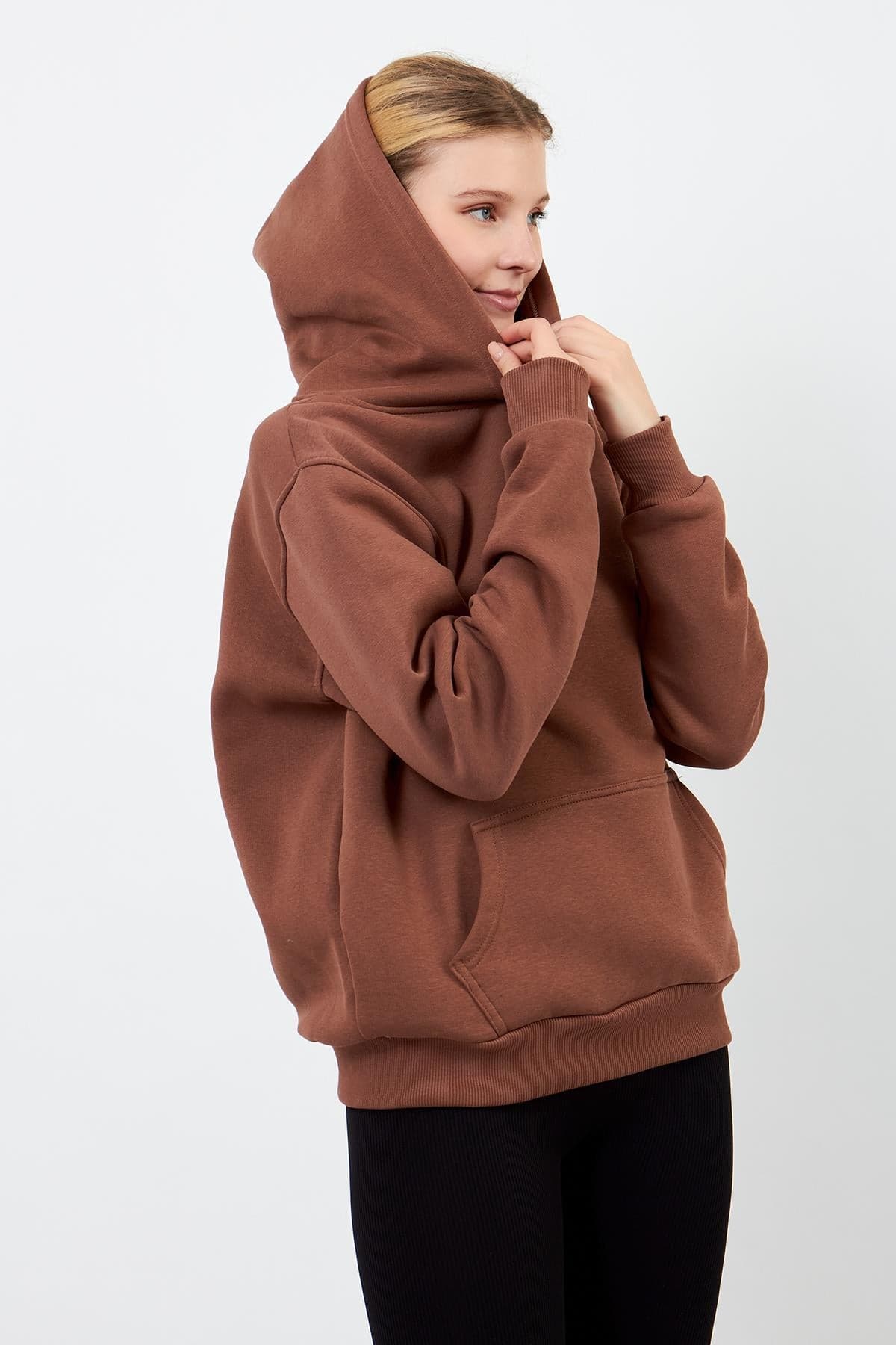 Brown Hoodie