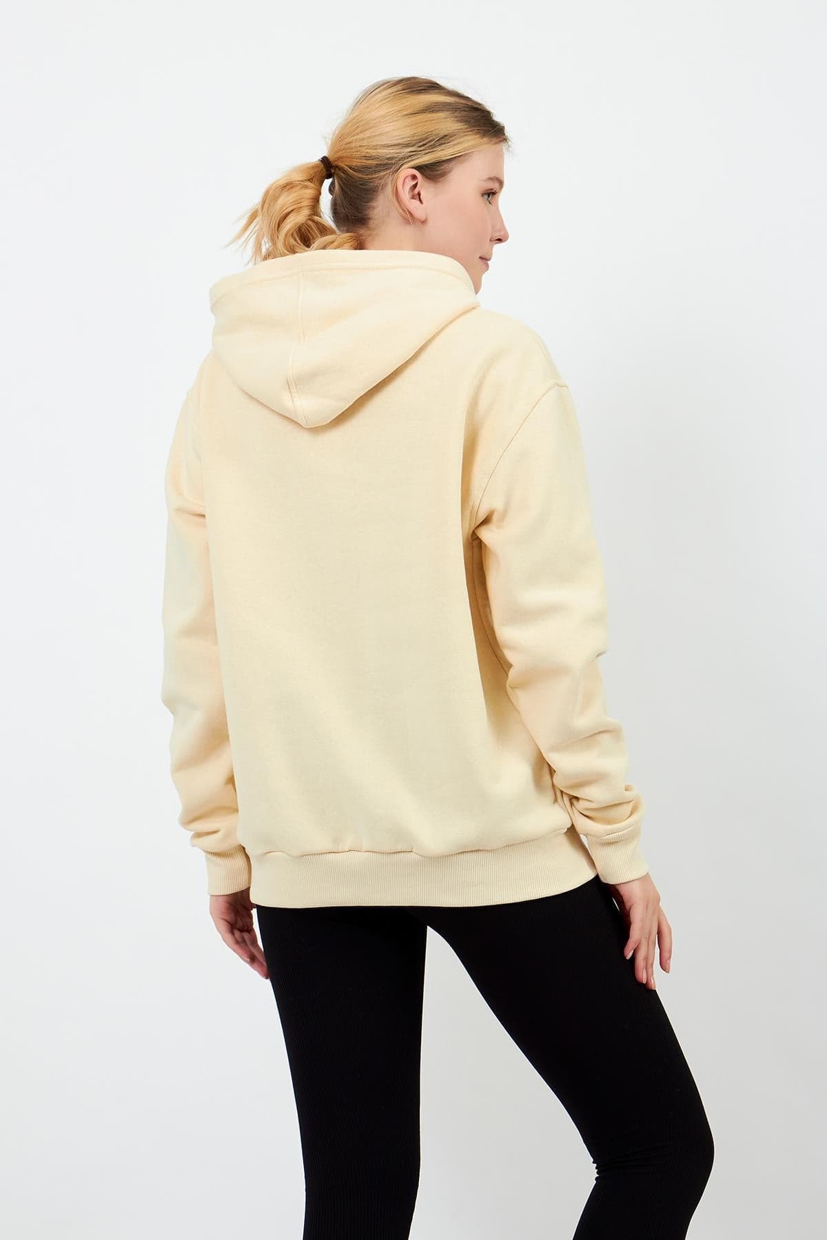 Cream Hoodie