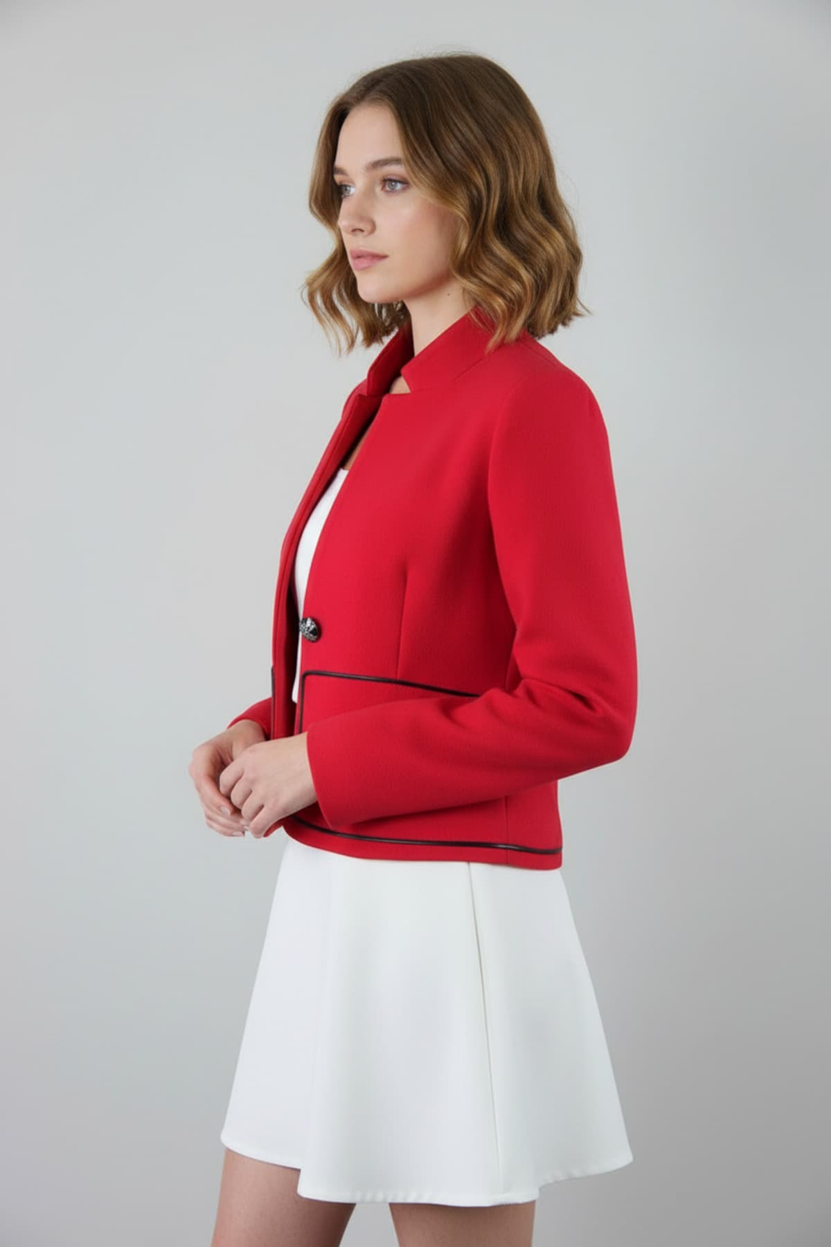 Cashmere Boxy Jacket