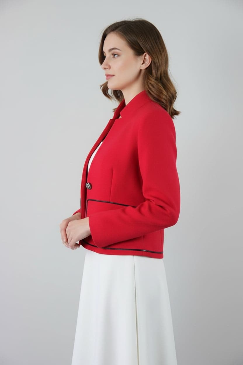 Cashmere Boxy Jacket