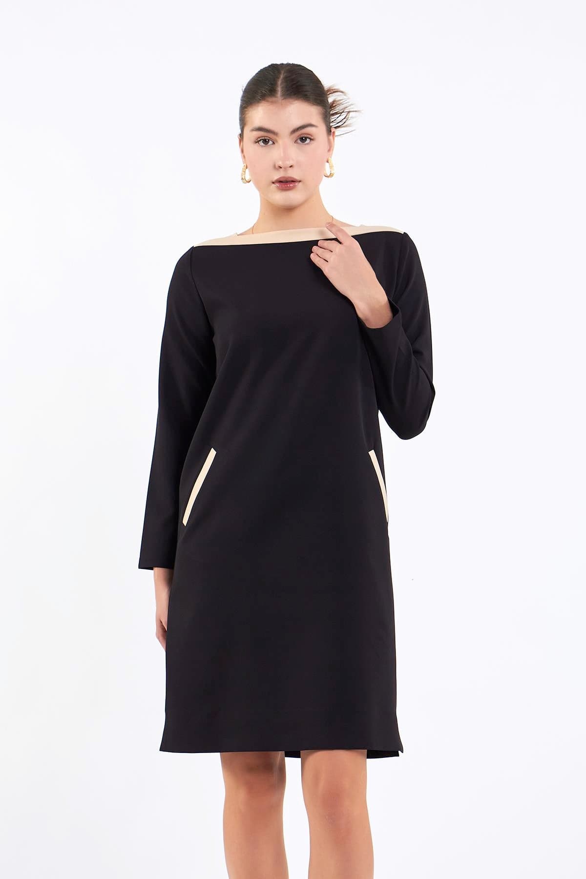 Shoulder Detail Dress