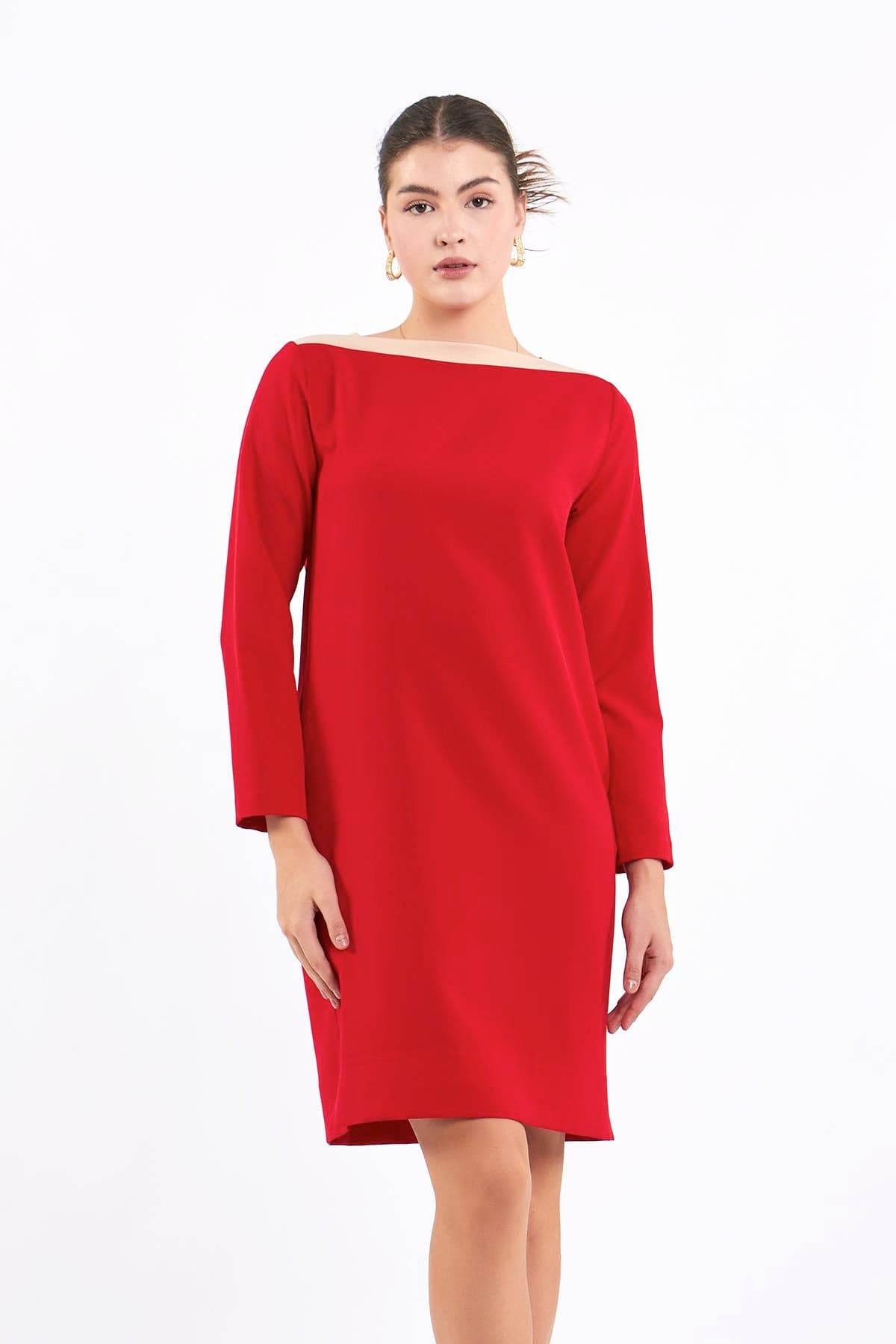 Shoulder Detail Dress