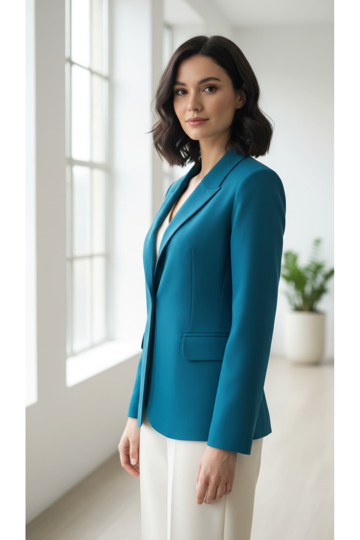 Double-Breasted Collar Jacket