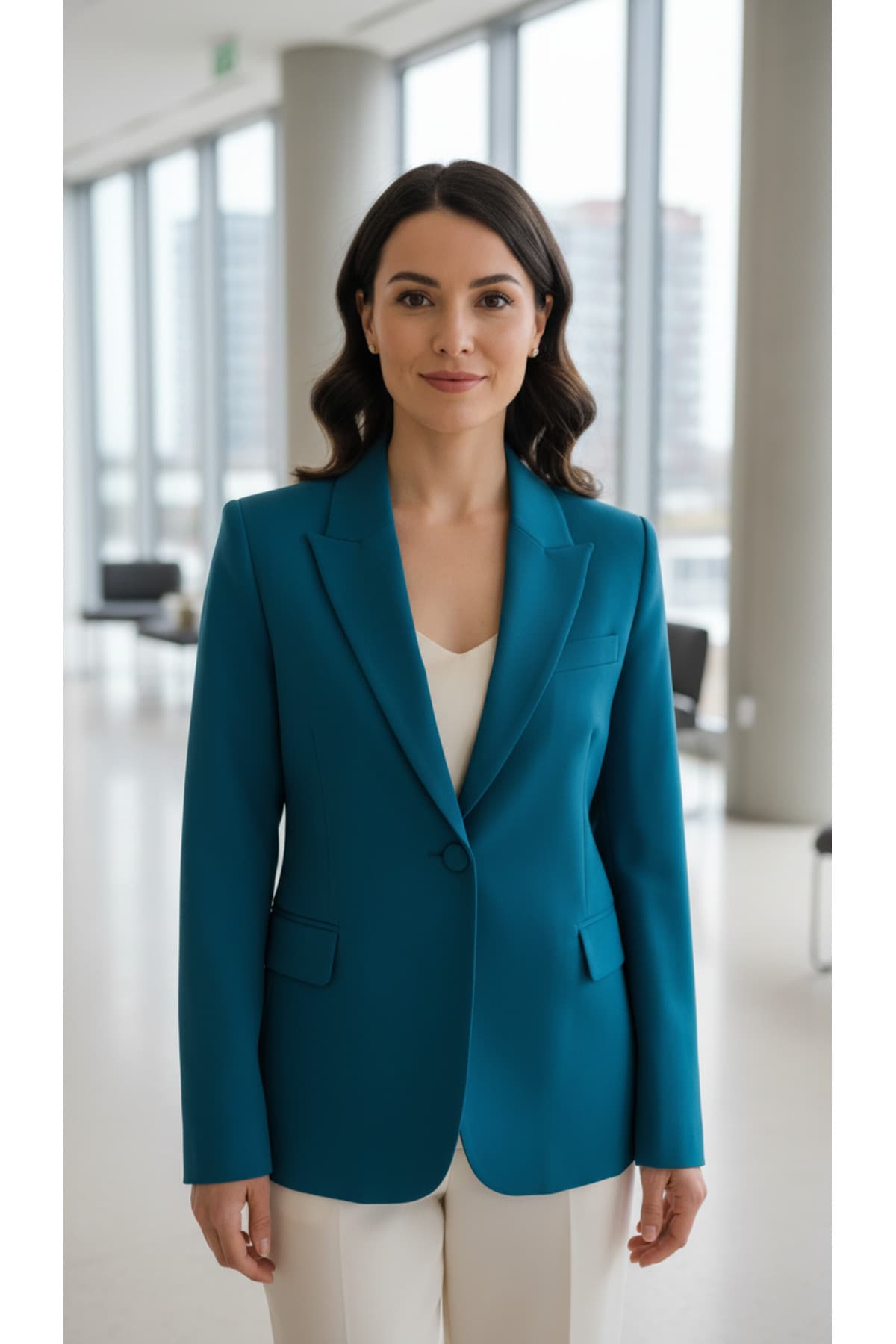 Double-Breasted Collar Jacket