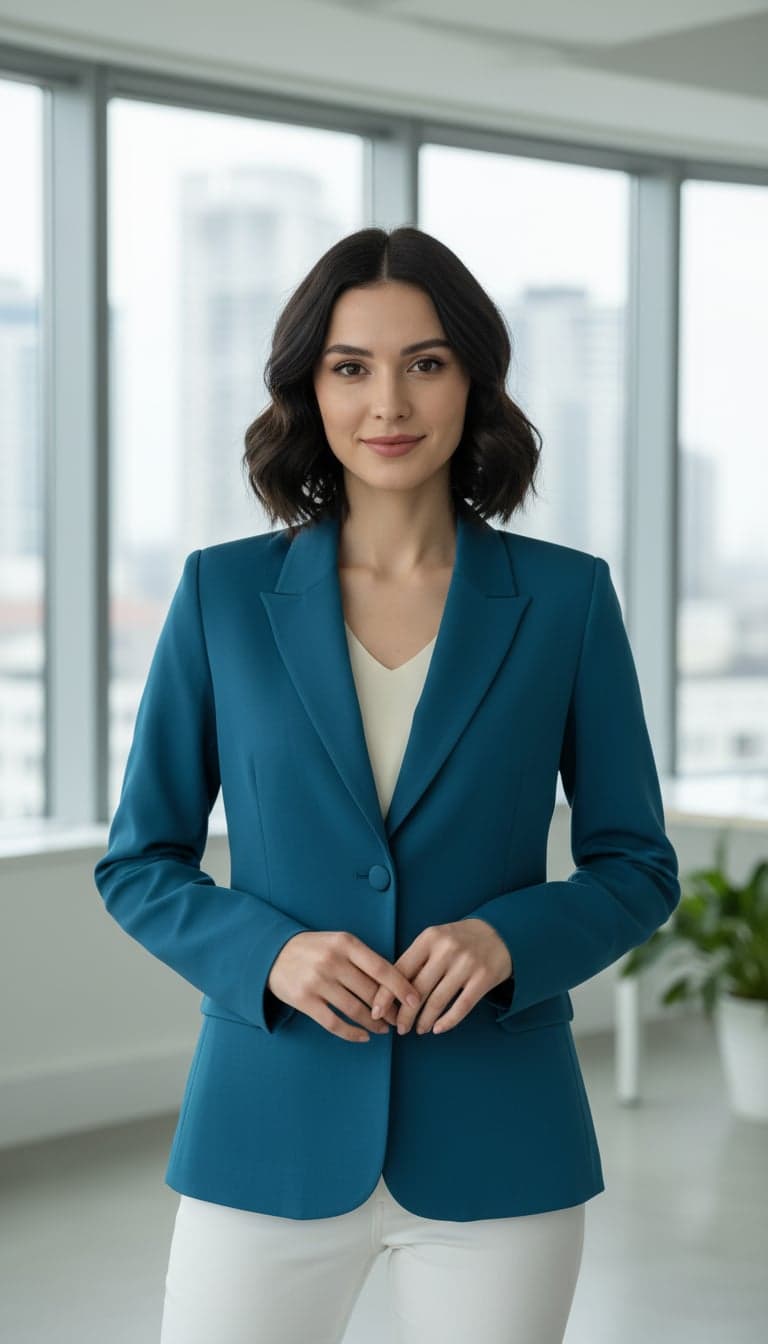 Double-Breasted Collar Jacket
