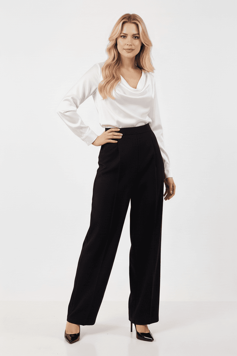 Black Wide Leg Pants