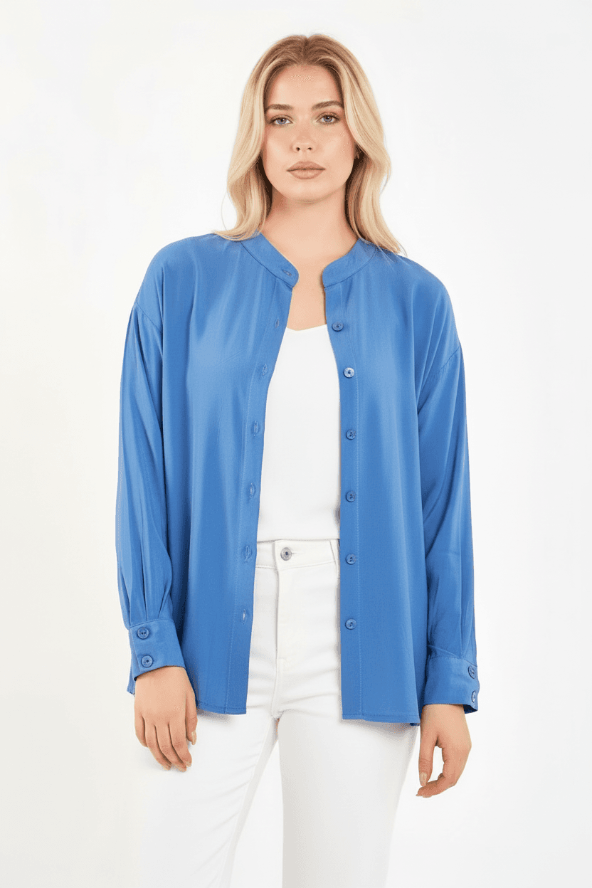 Mandarin Collar Shirt