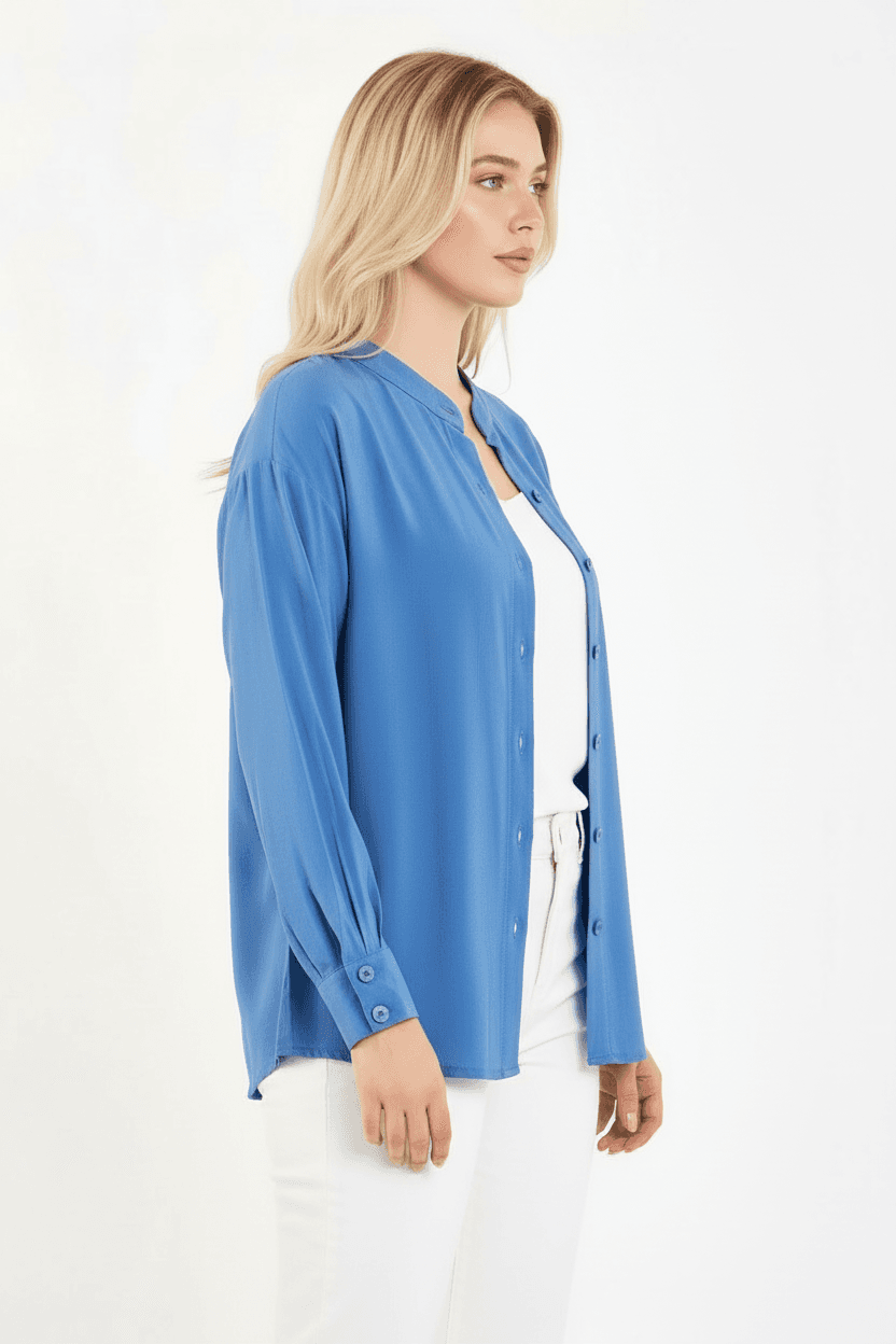 Mandarin Collar Shirt