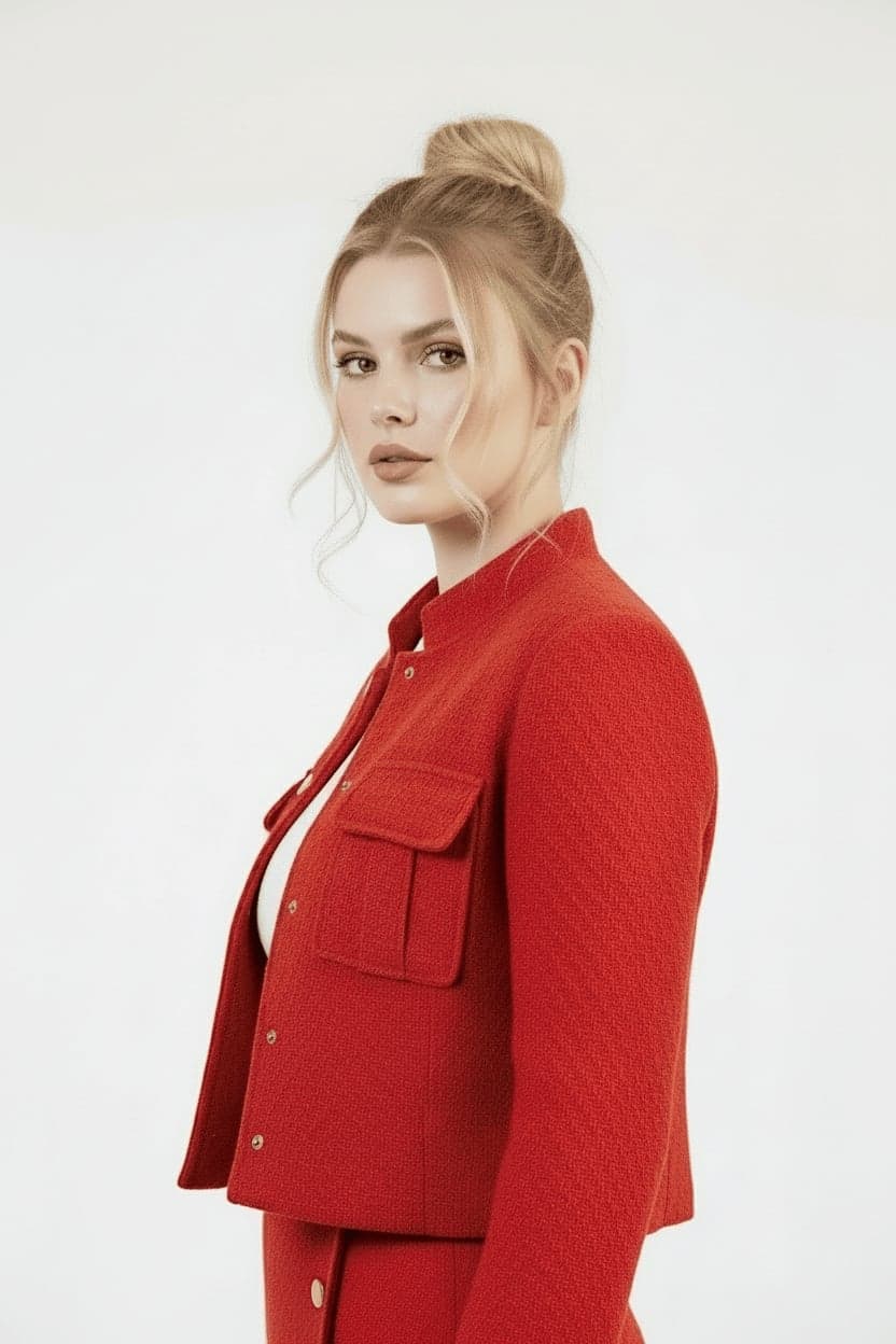 Red Tweed Jacket