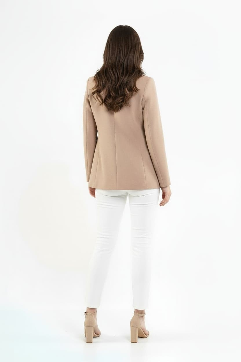 Mink Single Button Jacket